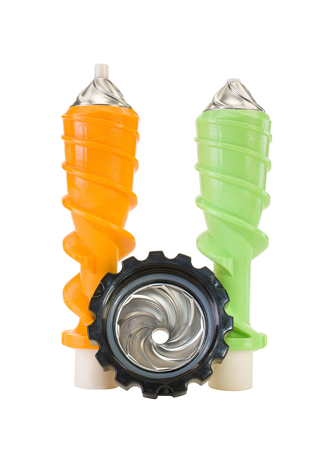 Healthy Juicer Electric - 100% Cold-Press Masticating Electric Juicer - Juice Wheatgrass, Leafy ...